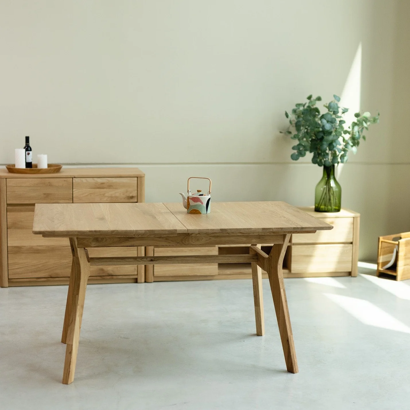 Mesas de cocina de madera maciza